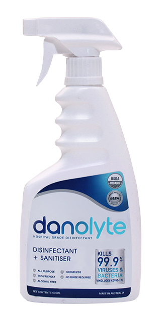 danolyte hospital grade natural disinfectant 500ml